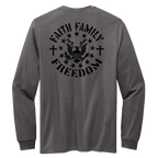 Faith Family Freedom Unisex Long Sleeve Shirt