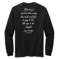 George Washington Newburgh Address Quote Unisex Long Sleeve Shirt