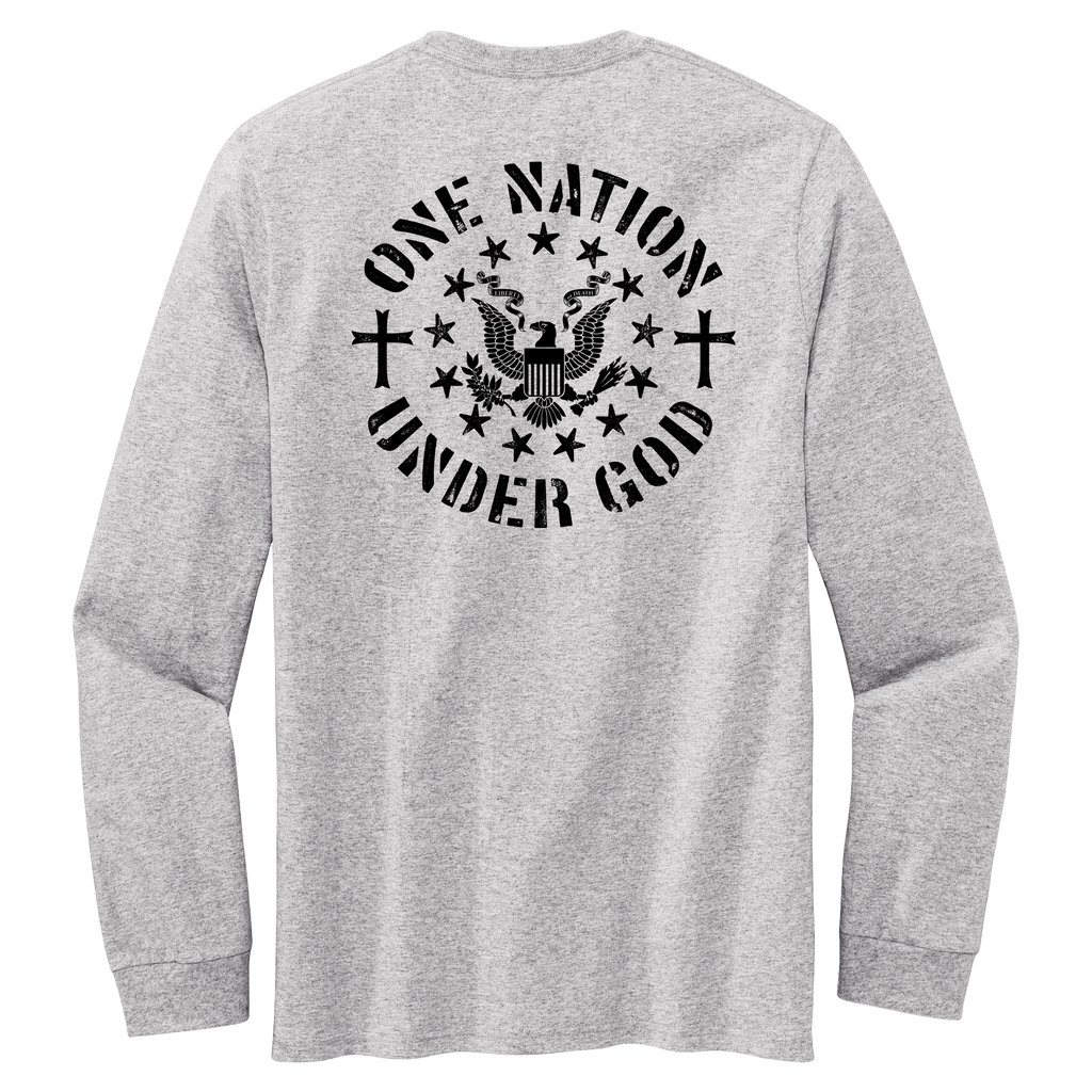 One Nation Under God Unisex Long Sleeve Shirt