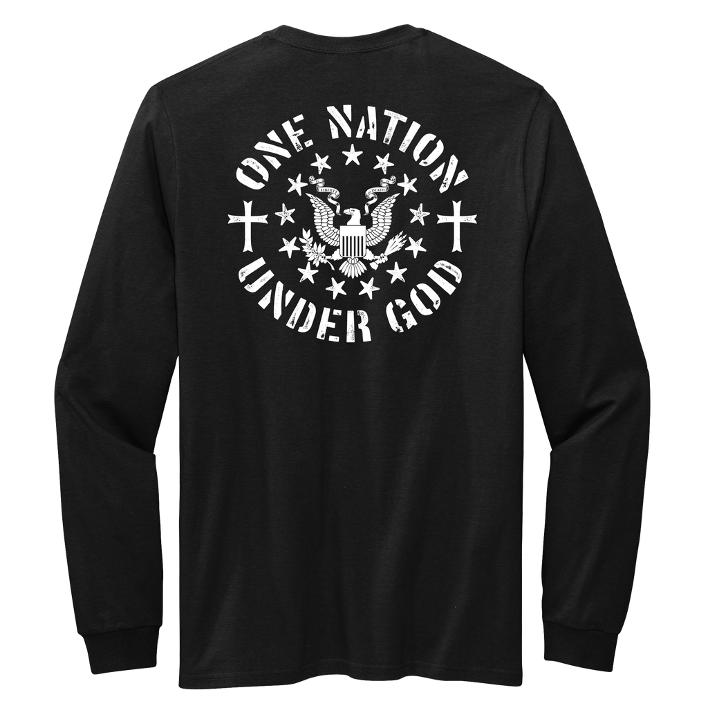 One Nation Under God Unisex Long Sleeve Shirt