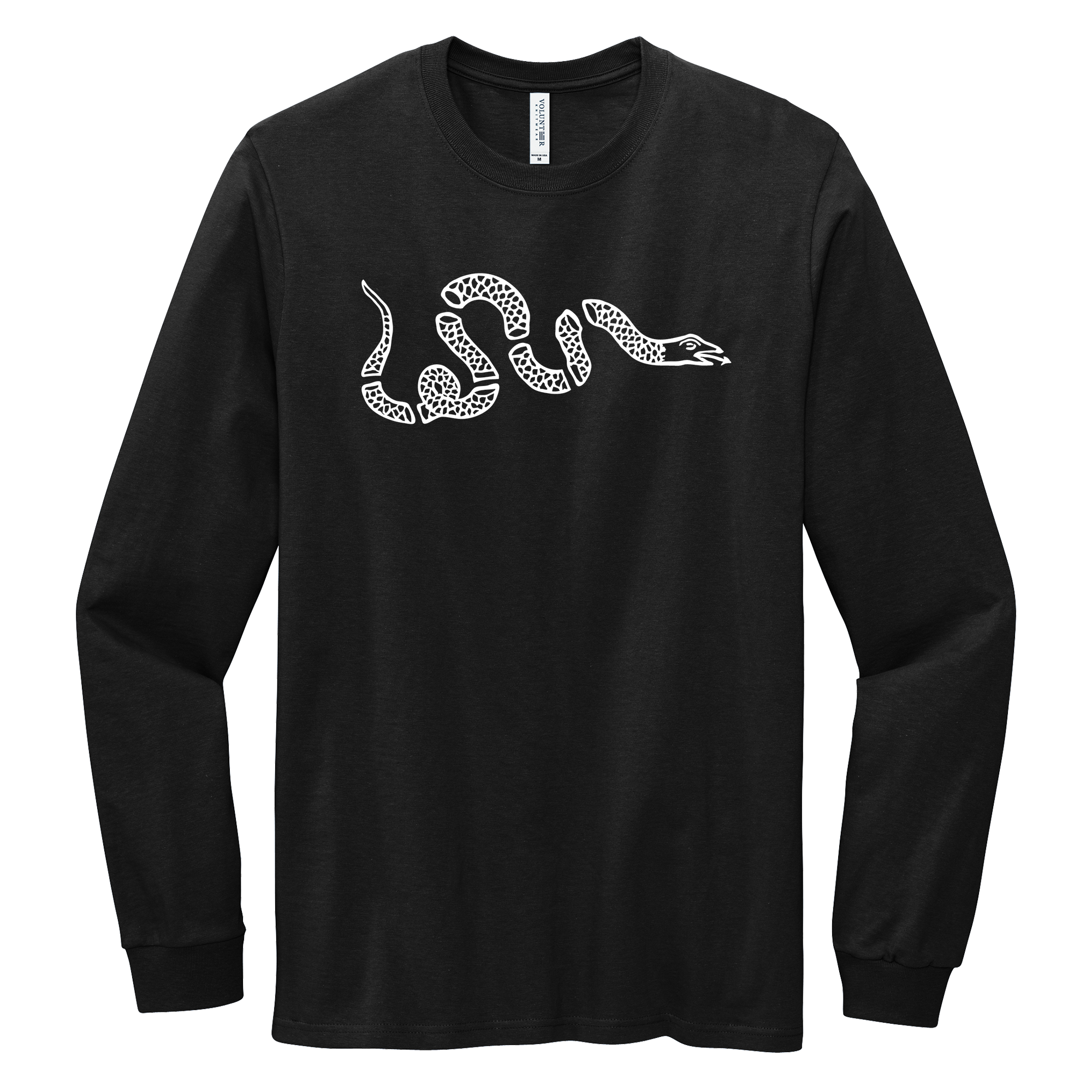 Join or Die Snake Unisex Long Sleeve Shirt