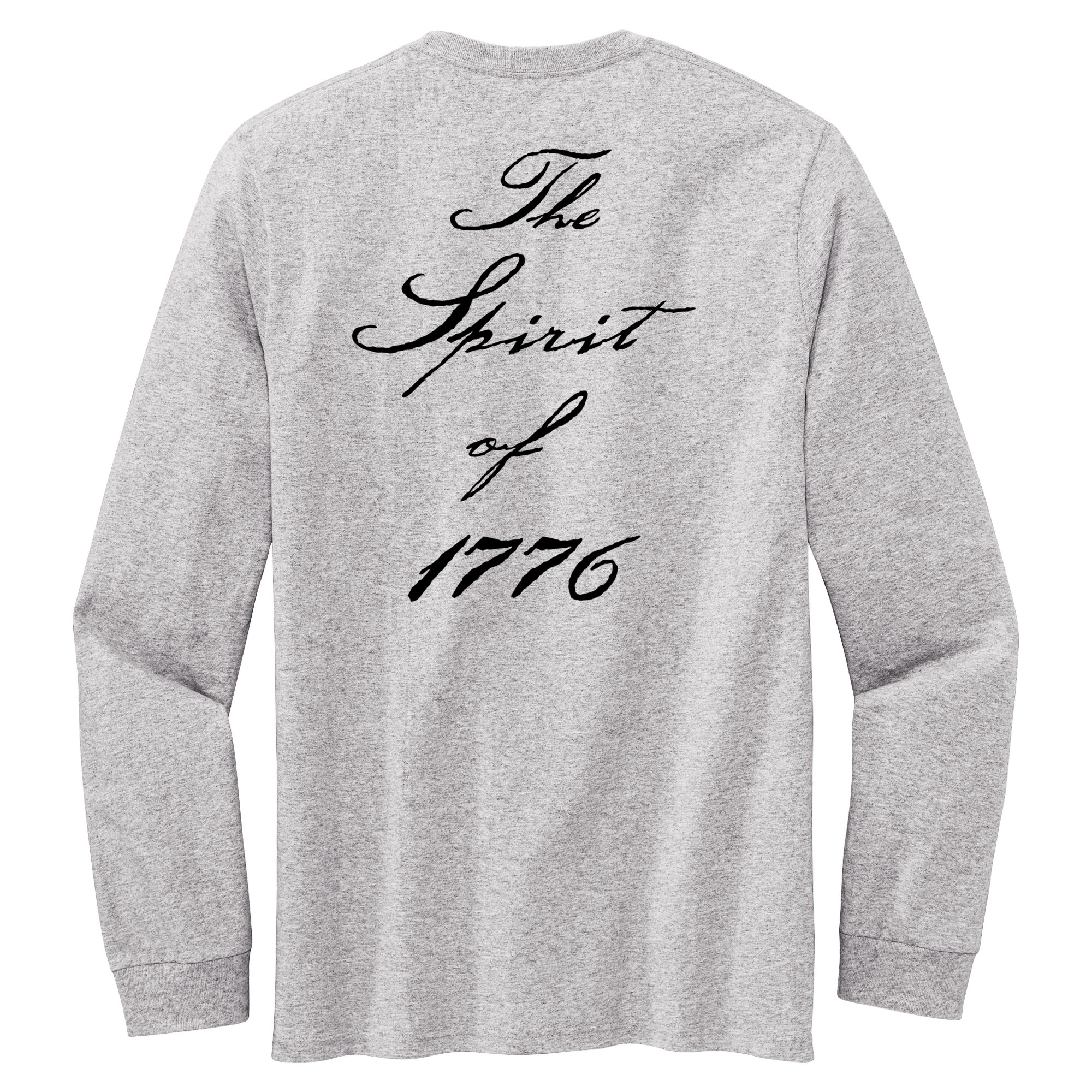 The Spirit of 1776 Unisex Long Sleeve Shirt
