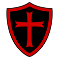 Crusader Shield Vinyl Sticker