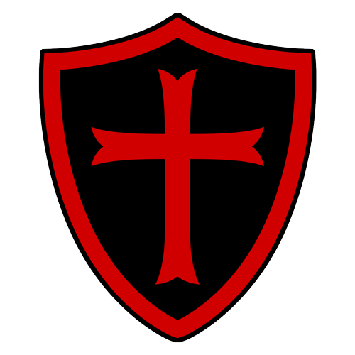 Crusader Shield Vinyl Sticker