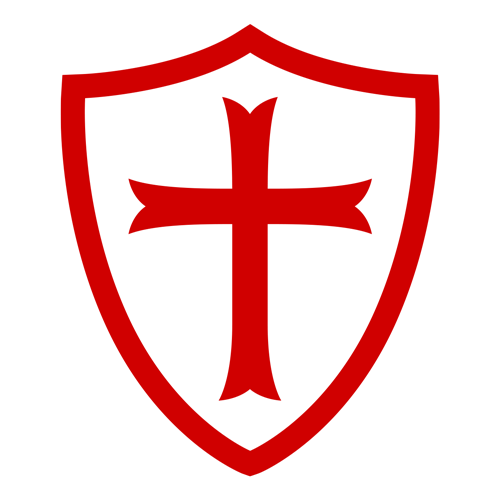 Crusader Shield Vinyl Sticker