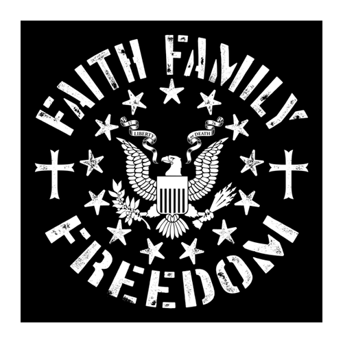 Faith Family Freedom Vinyl Sticker