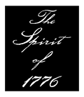 The Spirit of 1776 Vinyl Sticker